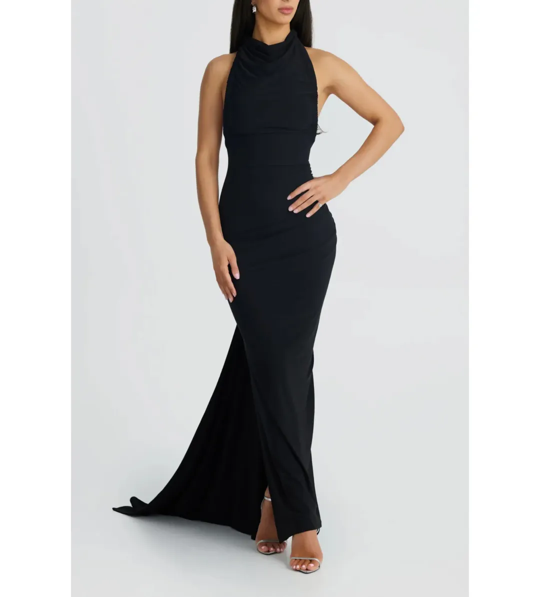 Melani the Label Ivana Multiway Gown in Black Size L / AU 12 for rent on The Volte - main image