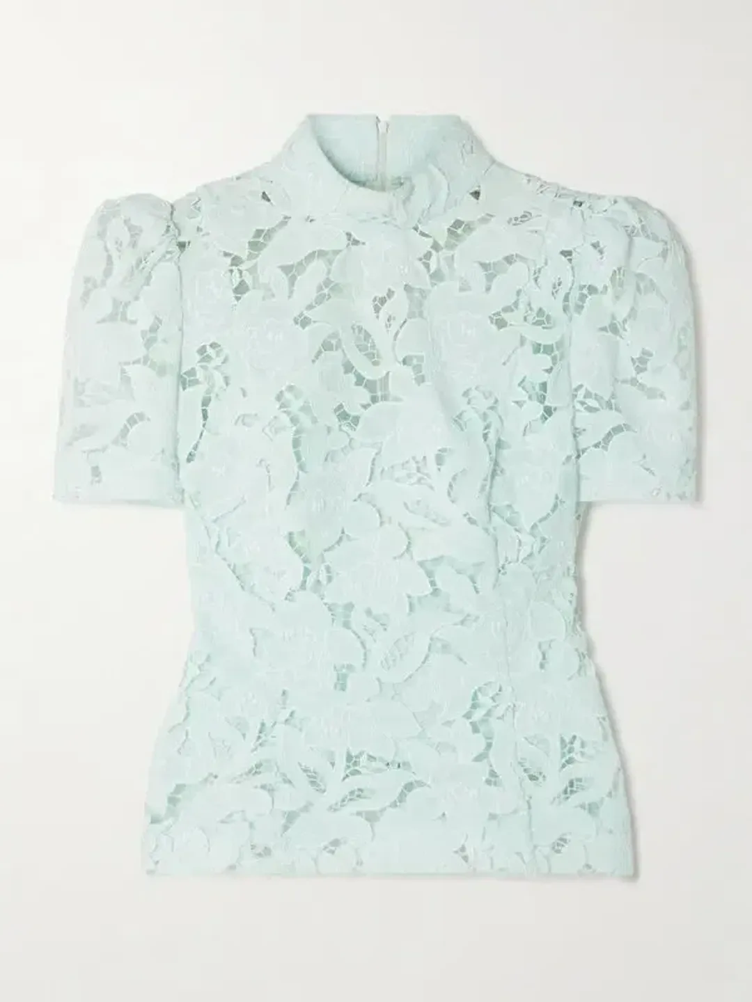 Zimmermann Natura Lace Top And Skirt In Green Size AU 12 for rent on The Volte - main image
