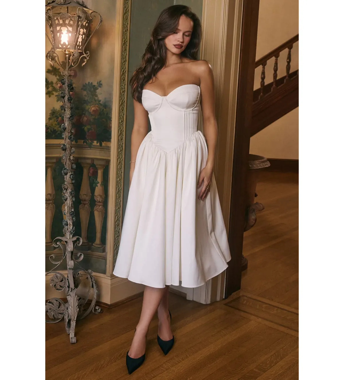 House of CB Coco dress in white size XS/ AU 6 - Image 5