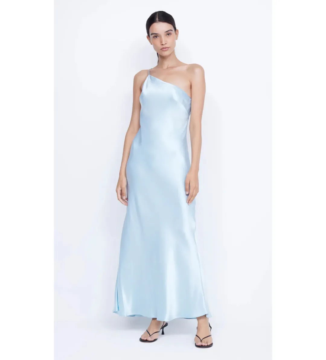 Bec & Bridge Margaux Asym Dress in Dolphin Blue Size 12 for rent on The Volte - main image