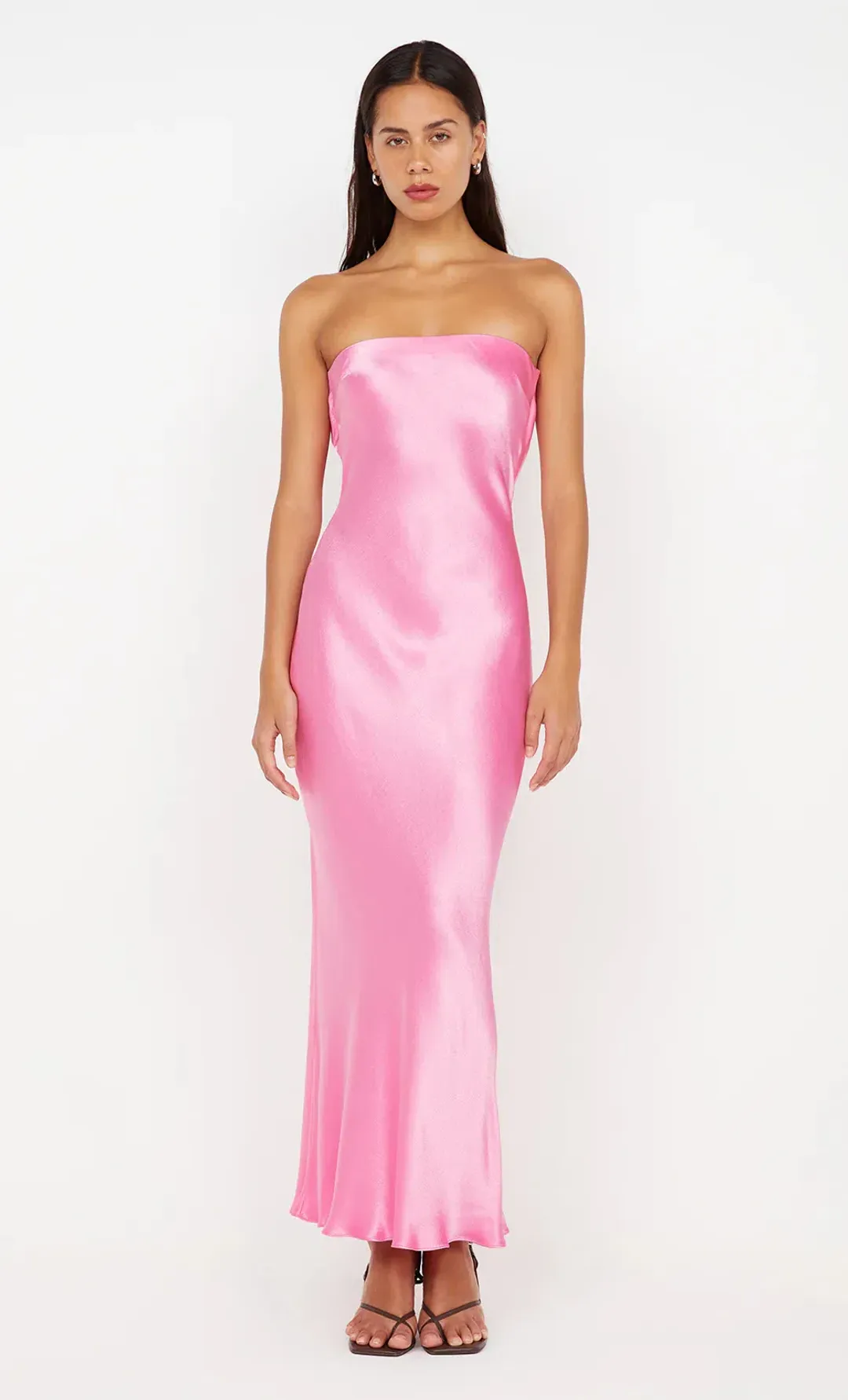 Bec and Bridge Moondance Dress Candy Pink Size 6 for rent on The Volte - main image