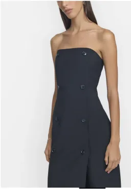Viktoria & Woods Matrimony Strapless Dress Black Size 6 for rent on The Volte - image 2