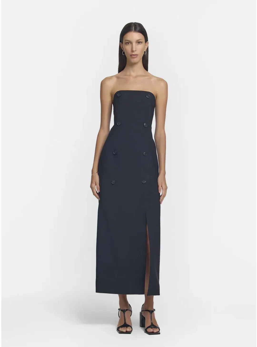 Viktoria & Woods Matrimony Strapless Dress Black Size 6 for rent on The Volte - main image