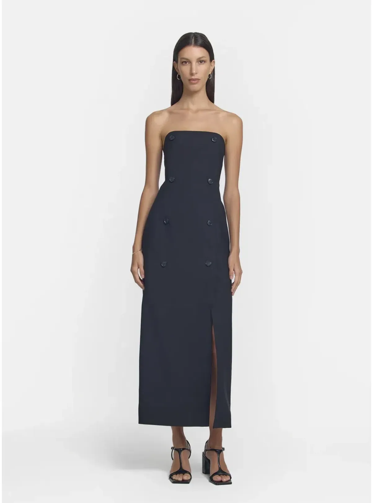 Viktoria & Woods Matrimony Strapless Dress Black Size 6 for rent on The Volte - main image