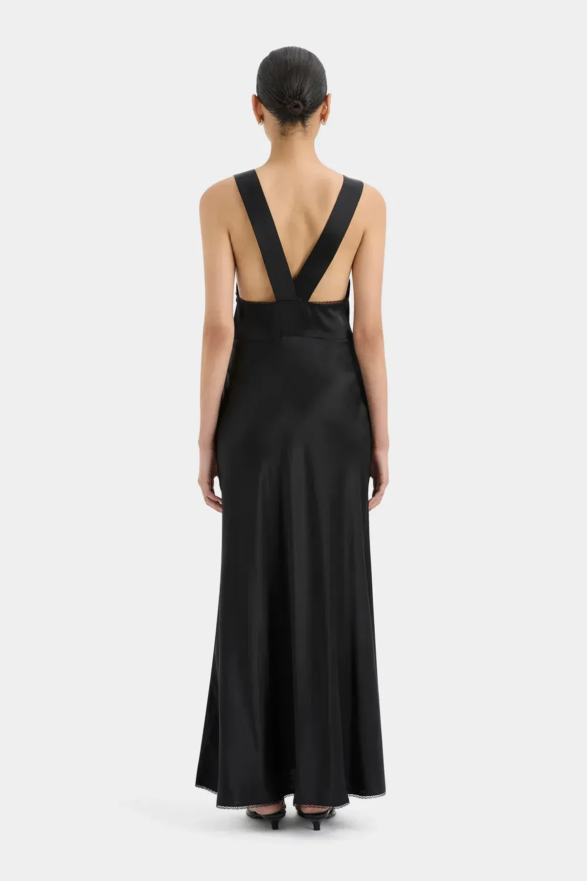 Sir The Label Aries Cut Out Dress Black Size 0 / AU 6 - Image 2
