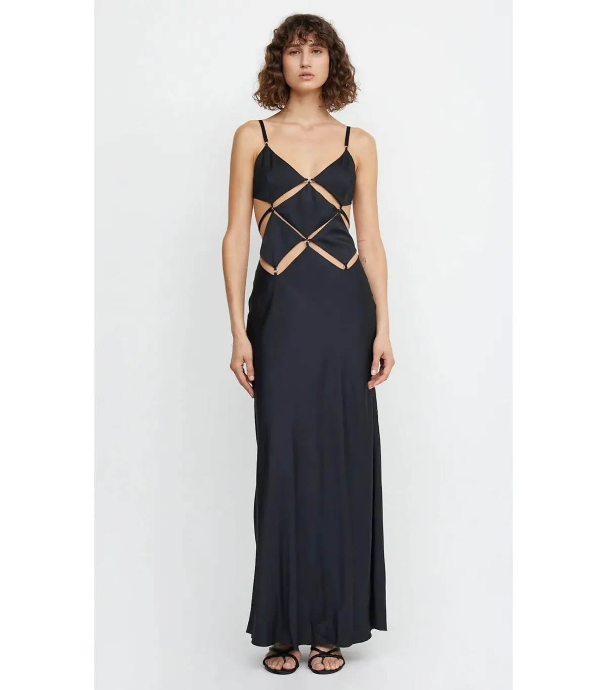 Bec & Bridge Diamond Days Dress Black Size AU 6 for rent on The Volte - main image