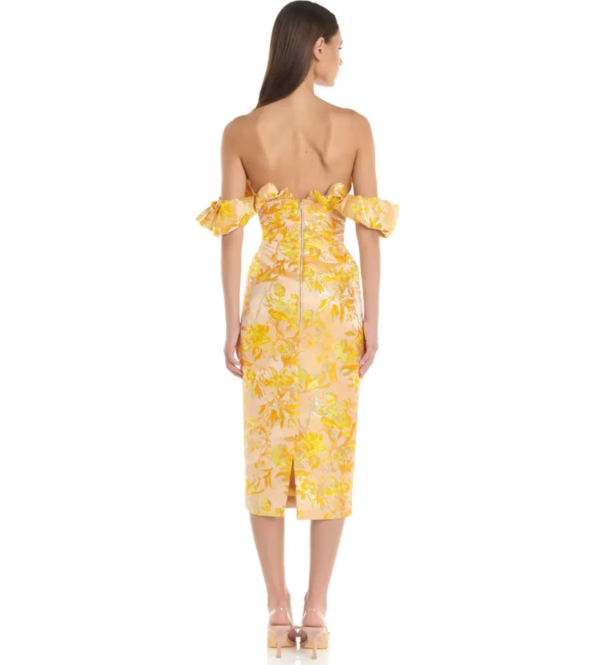 Eliya The Label Brielle Midi Dress Size AU 6 - Image 3