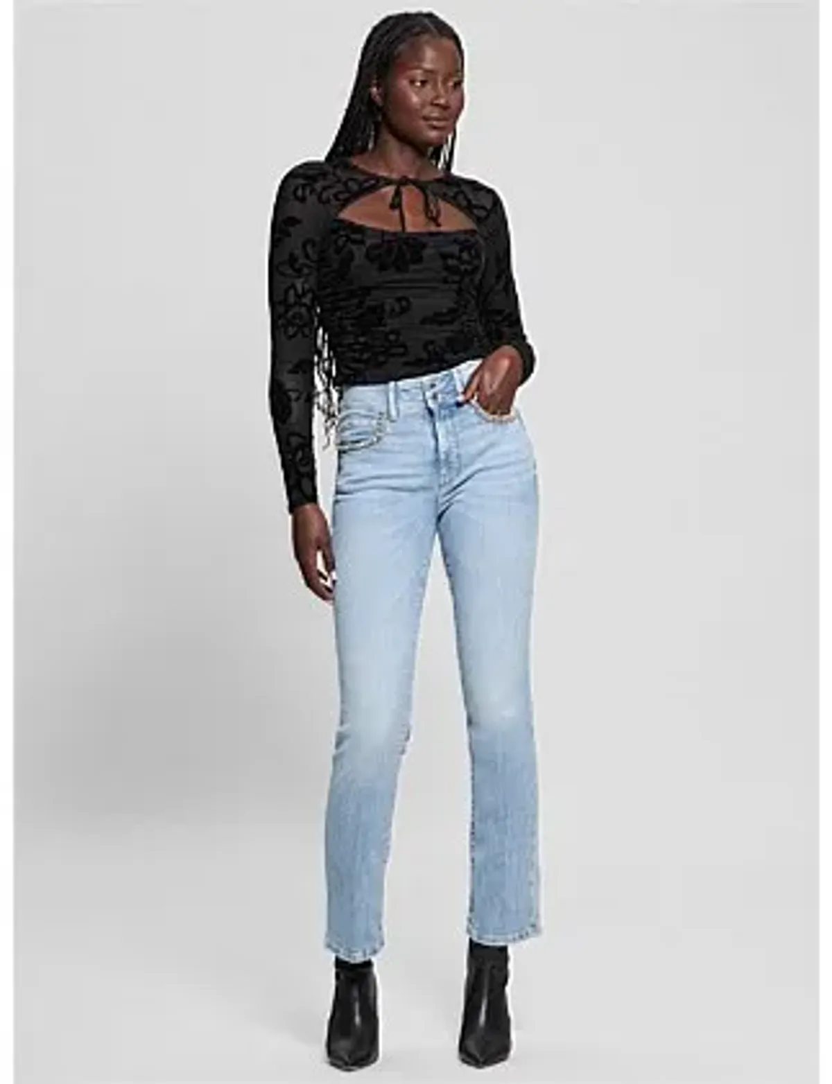 Guess Shape Up Straight Jean Size AU 8 - Image 1