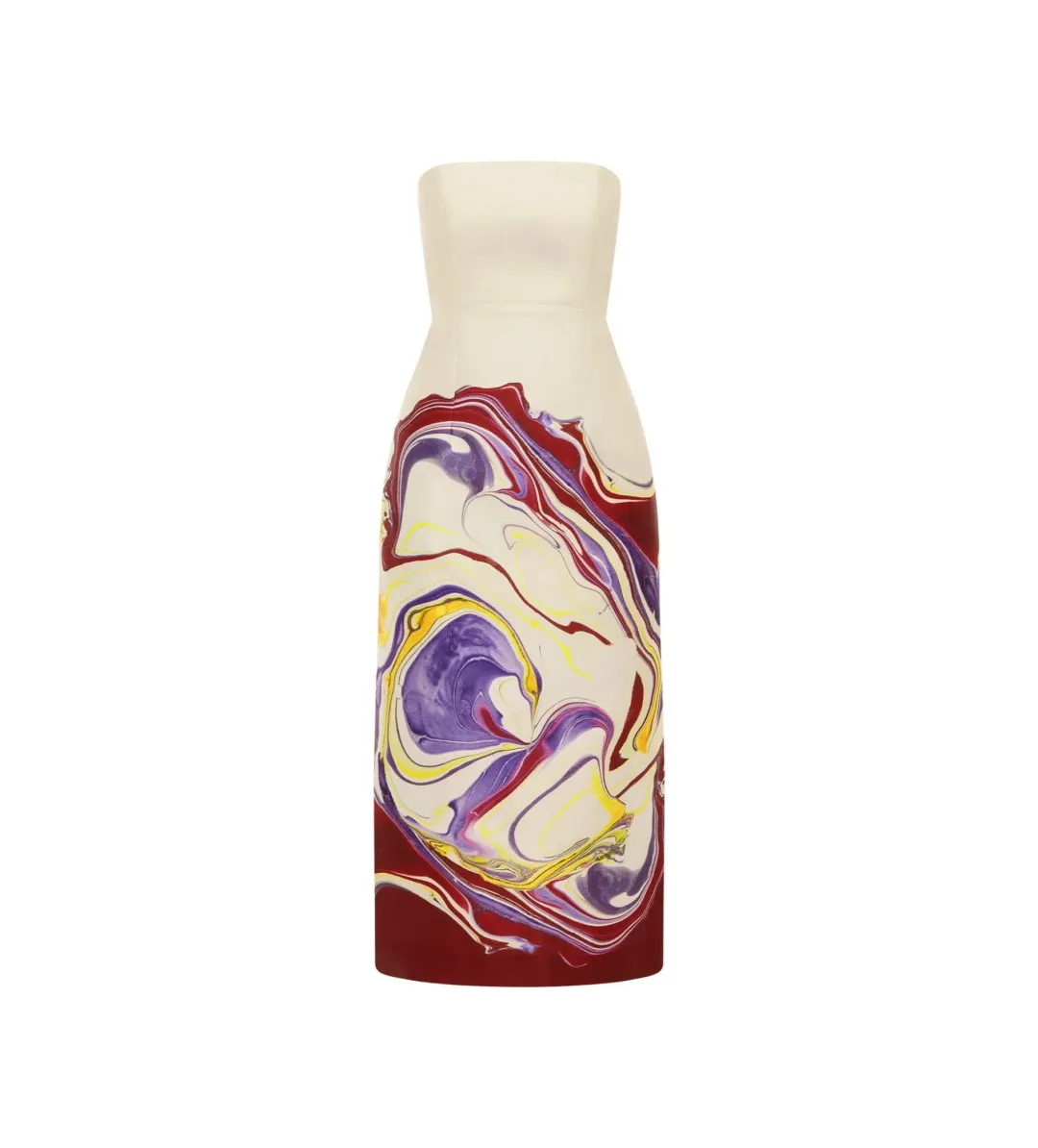 Alemais Luca Corset Midi Dress Multi Size AU 10 for rent on The Volte - main image