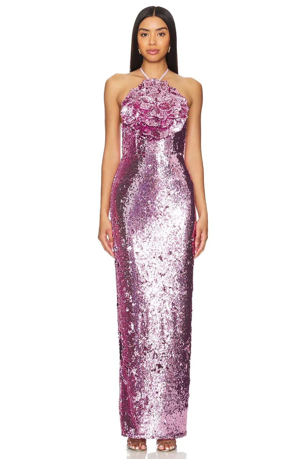 Lovers and Friends Lilium Gown in Pink Size 8 - Image 1