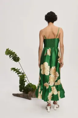 Alemais Sage Midi Dress Green Size 10 for rent on The Volte - image 3