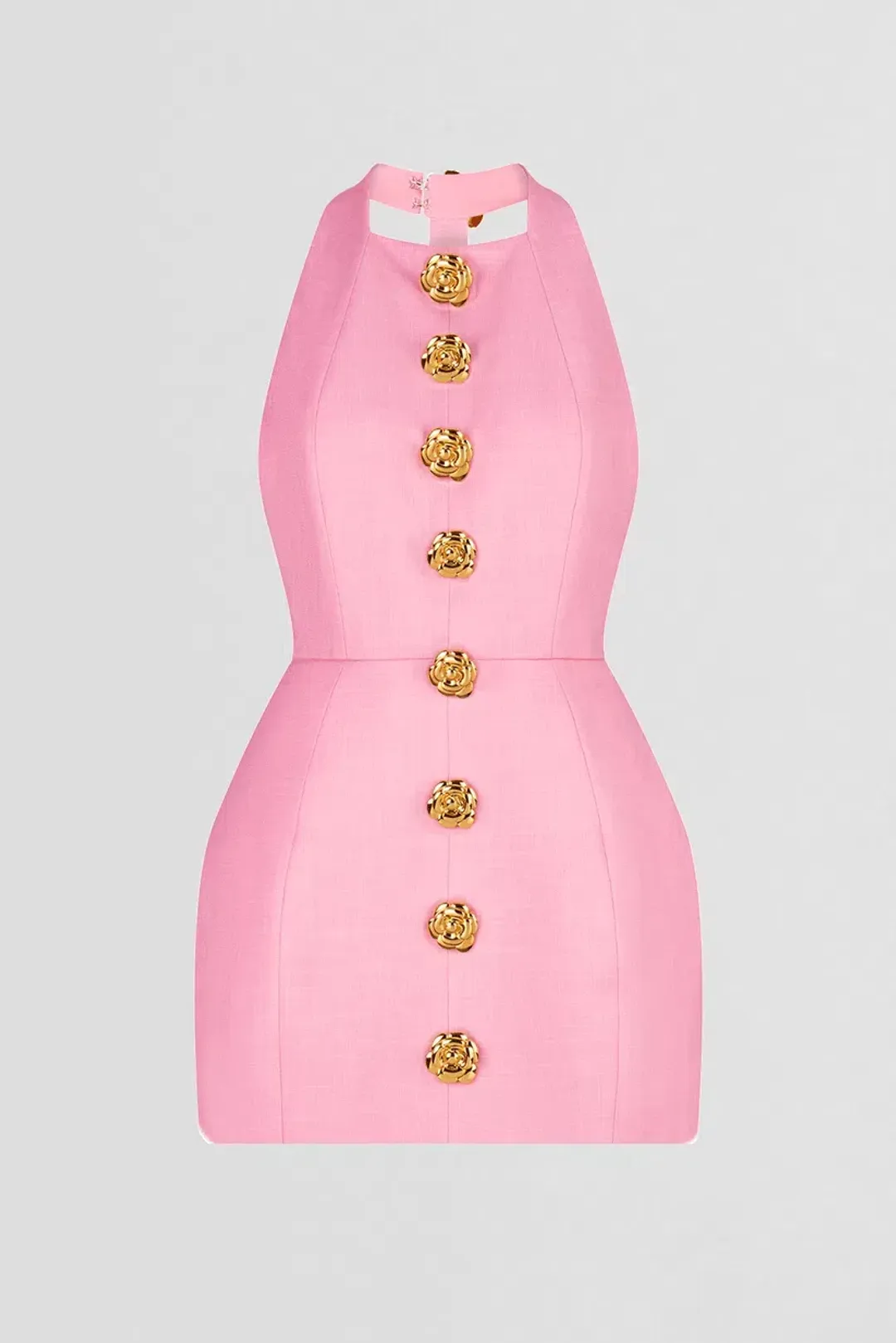 Atoir Tiffany Mini Dress Pink Size 10 for rent on The Volte - main image