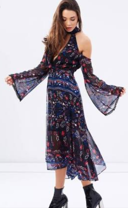 Ministry Of Style Olesya Midi Dress Size 6 for rent on The Volte - image 4
