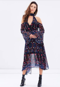 Ministry Of Style Olesya Midi Dress Size 6 for rent on The Volte - image 2