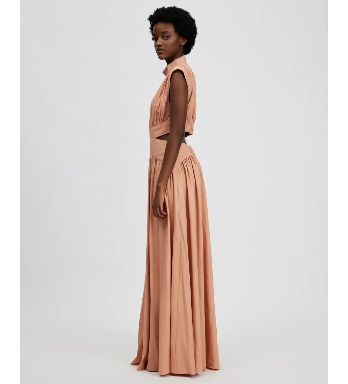 Camilla & Marc Oriela Dress in Peach Size 16 - Image 2