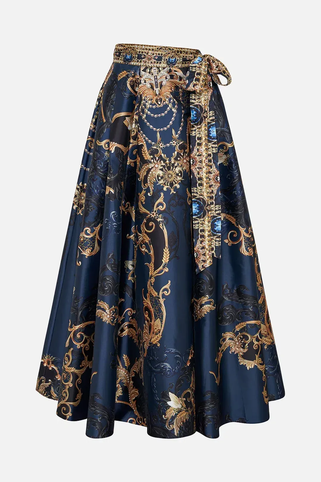 Camilla Moonlight Melodie Maxi Wrap Skirt & Top Set Print Size 12 for rent on The Volte - main image