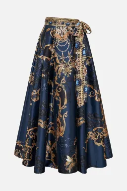 Camilla Moonlight Melodie Maxi Wrap Skirt & Top Set Print Size 12 for rent on The Volte - image 3