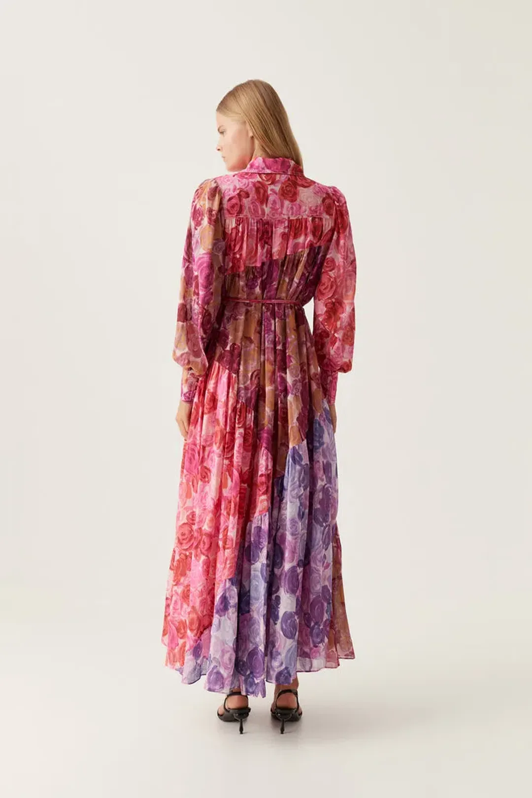 Aje Collisions Smock Maxi Dress Floral Size AU 6 for rent on The Volte - main image