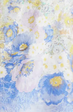 Zimmermann Floral Print Linen Mini Dress Size 3 / AU 14 for rent on The Volte - image 6