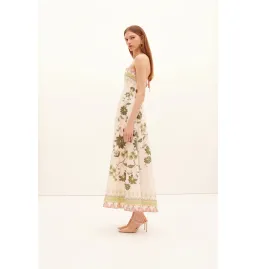 Kate Ford Baja Halter Gown Print Size 12 for rent on The Volte - image 3