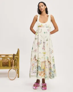 Alemais Anouk Ballet Sundress Print Size AU 10 for rent on The Volte - image 4