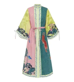 Alemais Rochester Shirtdress Midi Dress Multi Size 10 for rent on The Volte - image 4