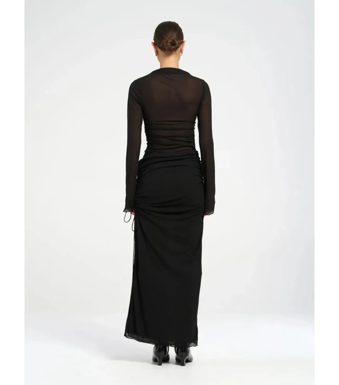 Benni Mable Maxi Dress Black Size 8 for rent on The Volte - main image
