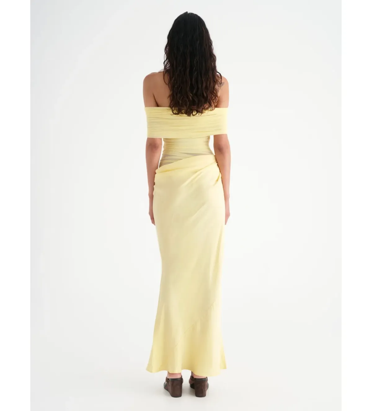 Benni Nico Maxi Dress Butter Size AU 6 - Image 3