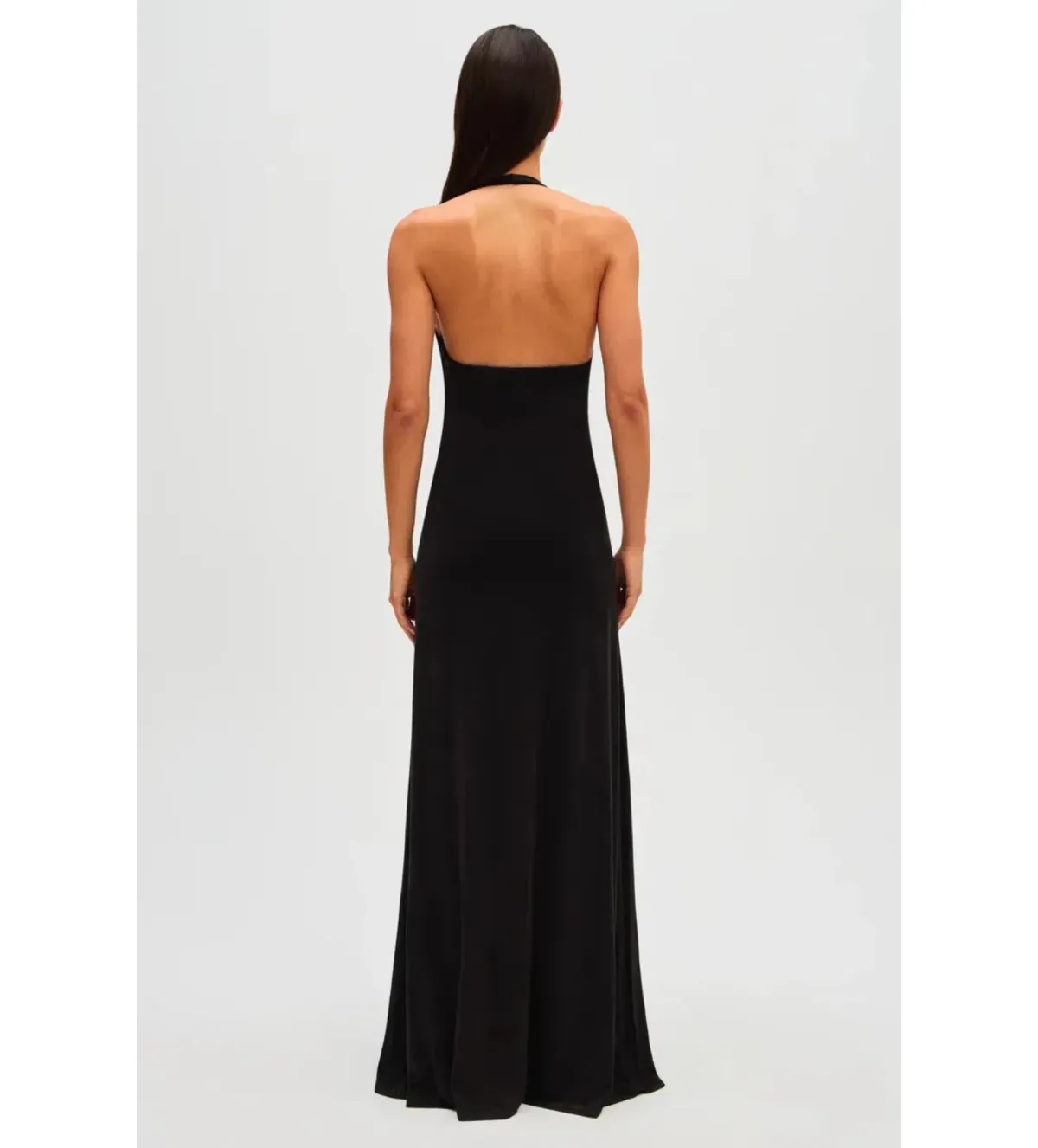 Misha Jennifer Cupro Maxi in Black Size 10 - Image 4