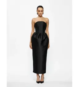 Effie Kats Lillia Midi Dress in Black Size XS 6 for rent on The Volte - image 1