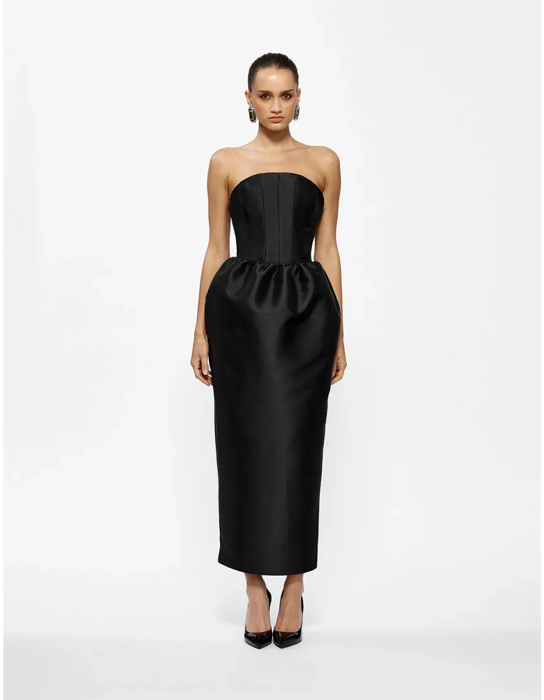 Effie Kats Lillia Dress in Black Size S / AU 8 for rent on The Volte - main image