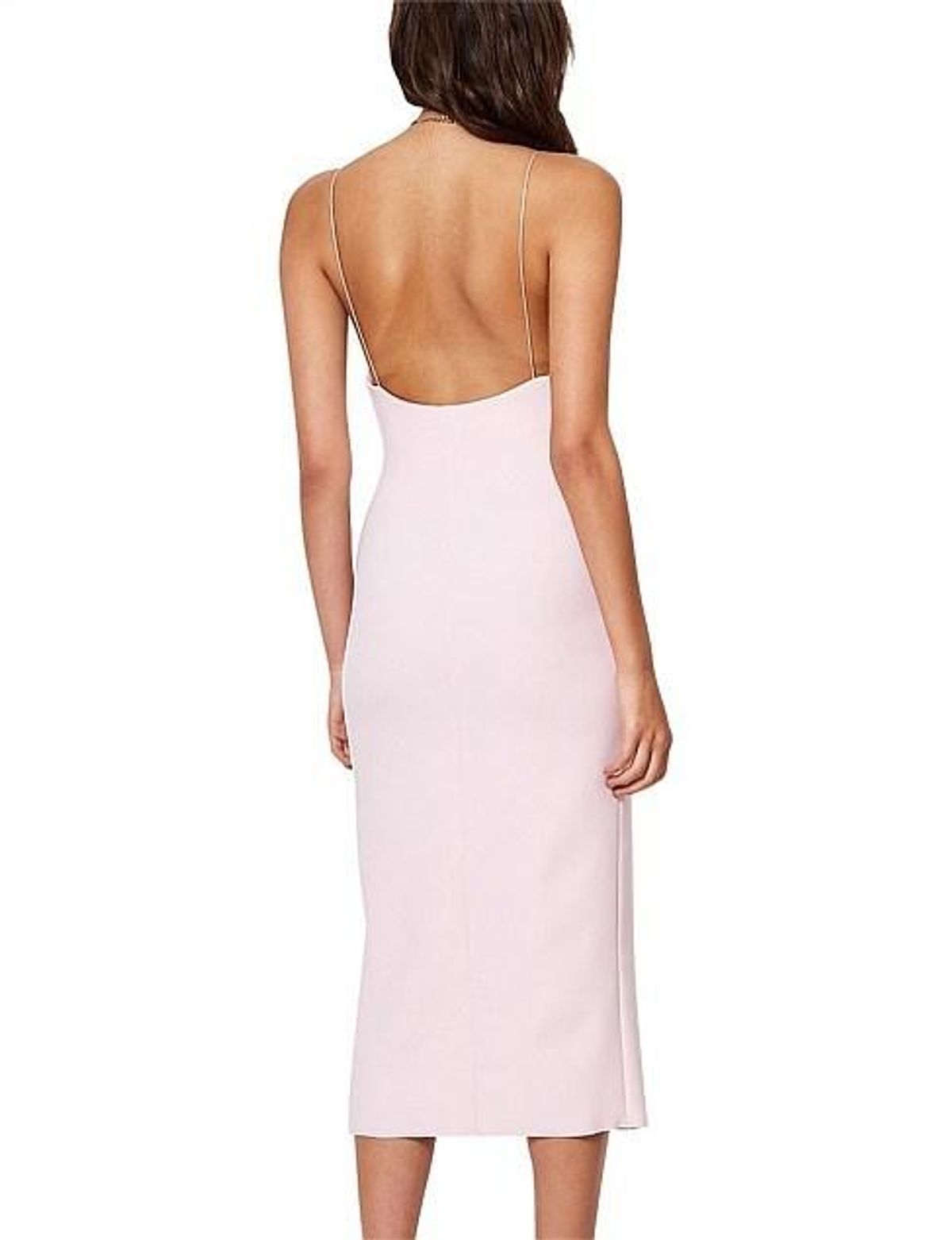 Bec & Bridge Cindy Midi Dress Pink Size 10 - Image 3