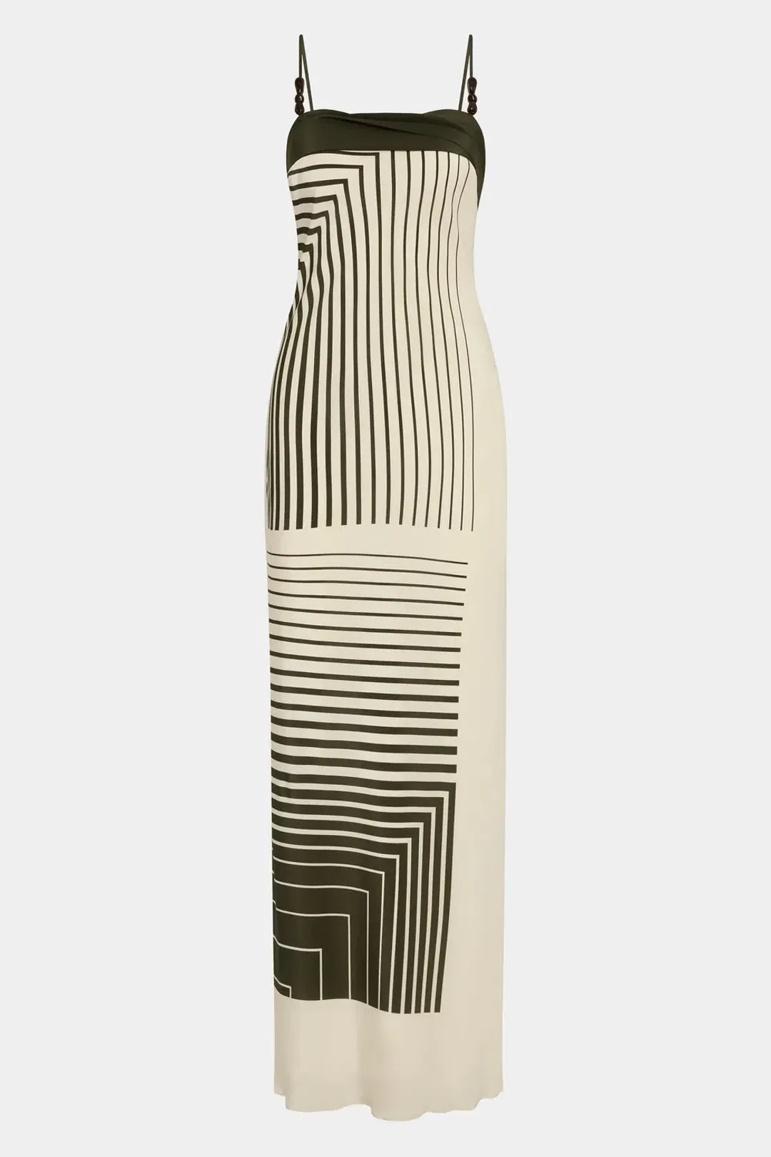 Sir The Label Leilana Slip Maxi Dress Print Size 10 for rent on The Volte - main image