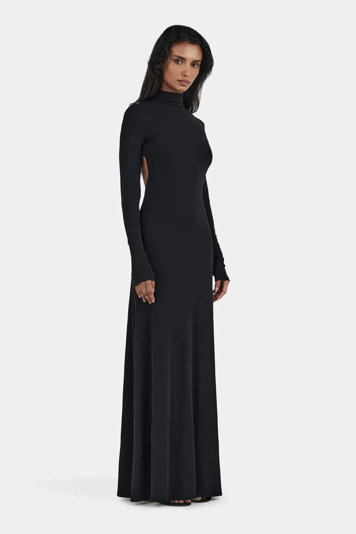 Hansen and Gretel Daphne Maxi Dress Black Size 10 - Image 2