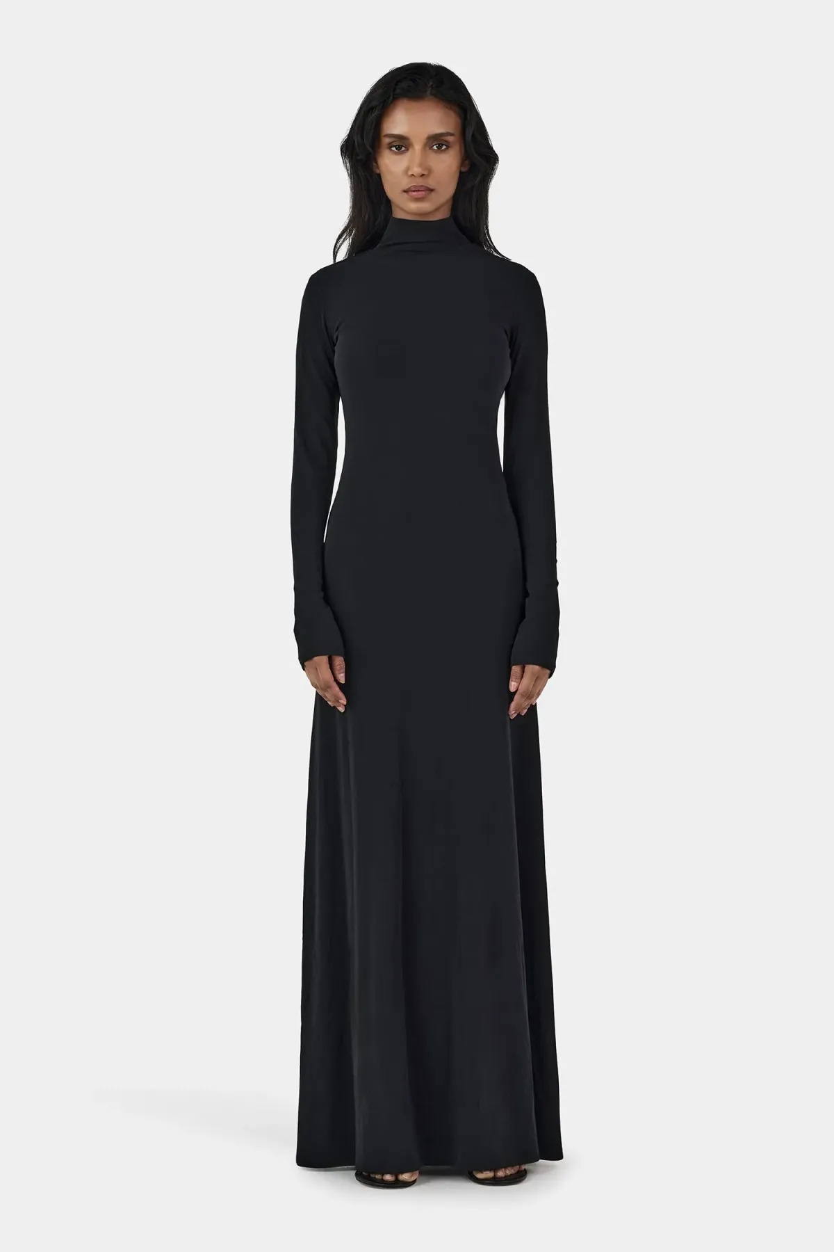 Hansen and Gretel Daphne Maxi Dress Black Size 10 - Image 1