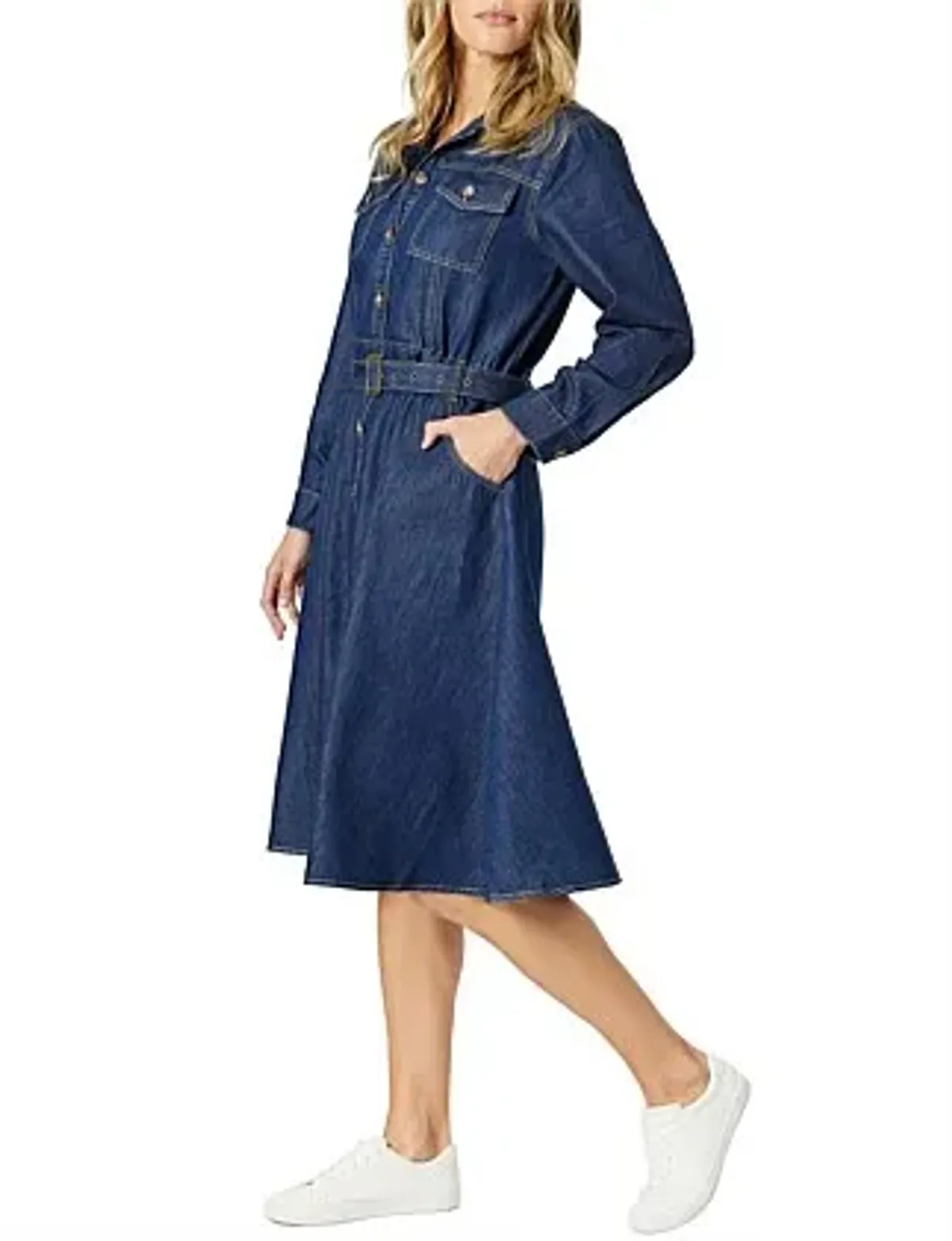 Hammock and Vine Cape Town Denim Dress Size 12 - Image 4
