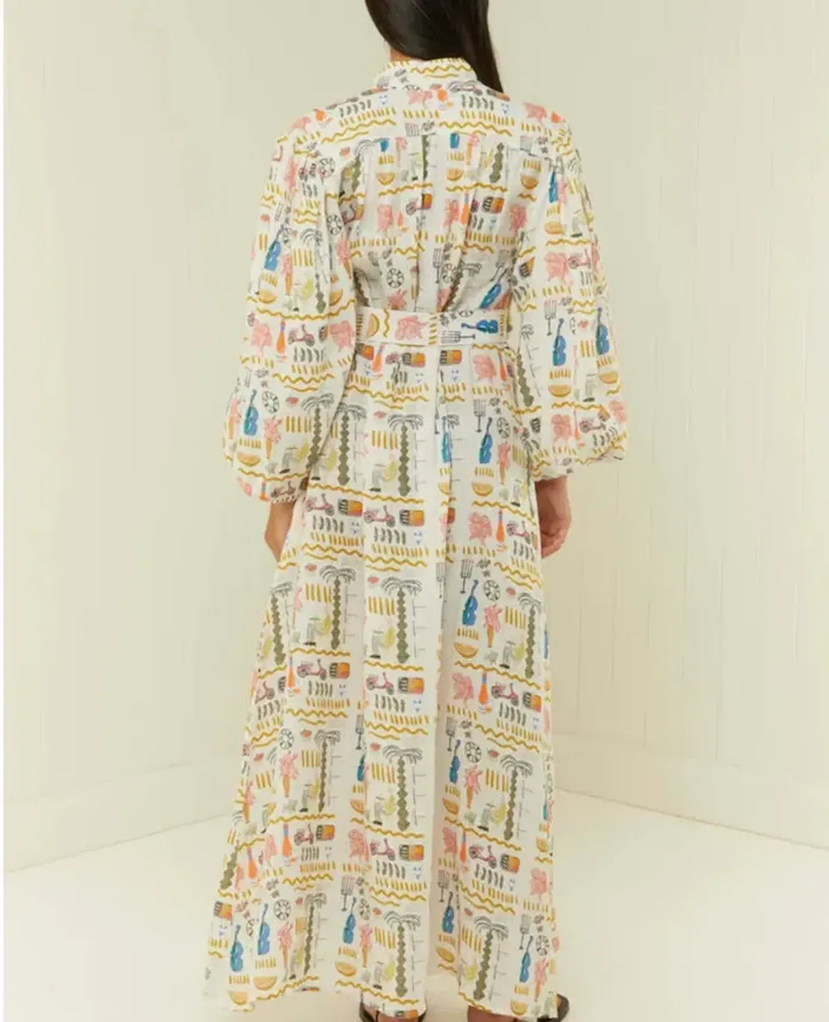 Palm Noosa Noddy Dress Maxi Verano Size AU 8 - Image 4