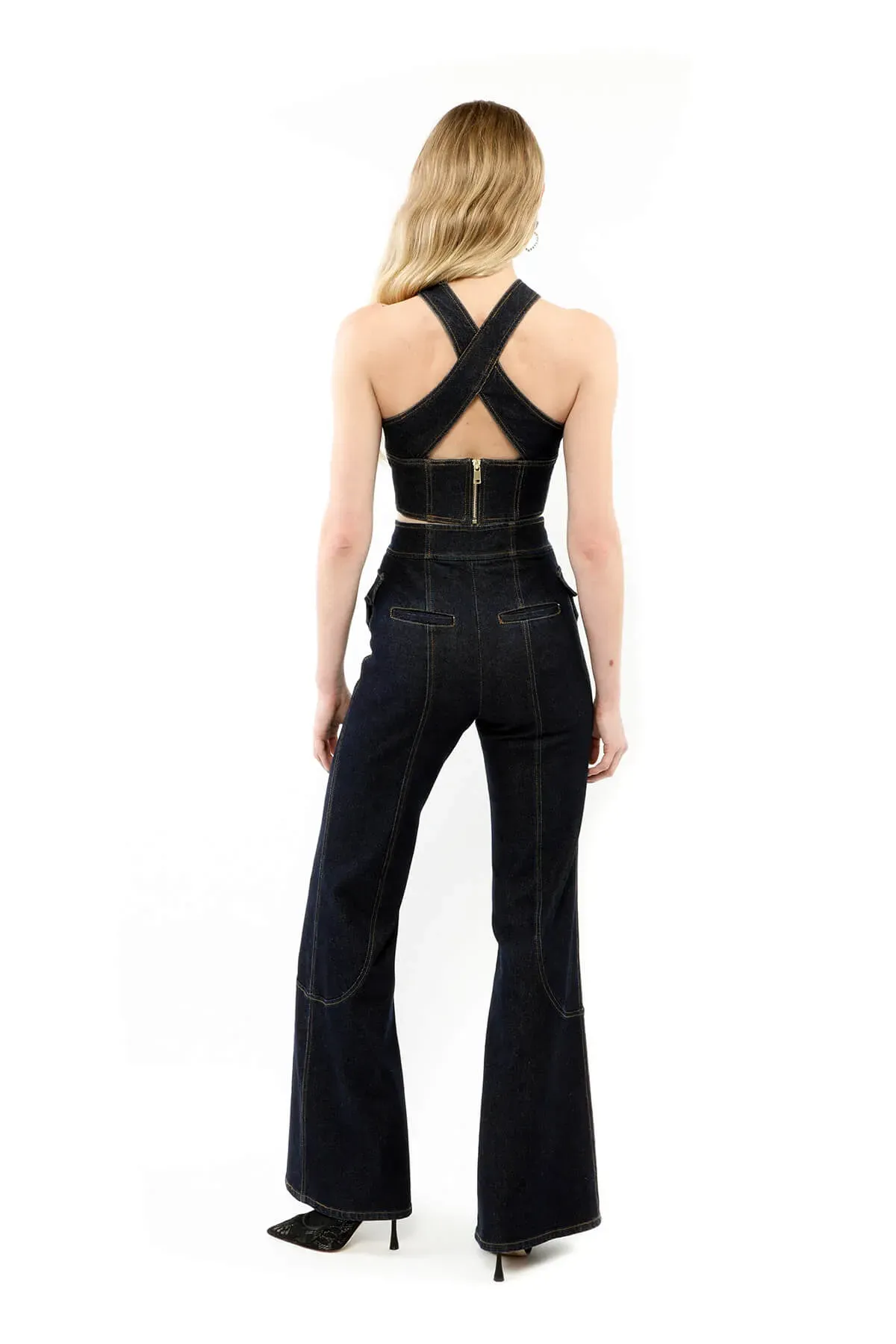 ALICE By Alice McCall Curtis Jean Denim Size 12 - Image 3