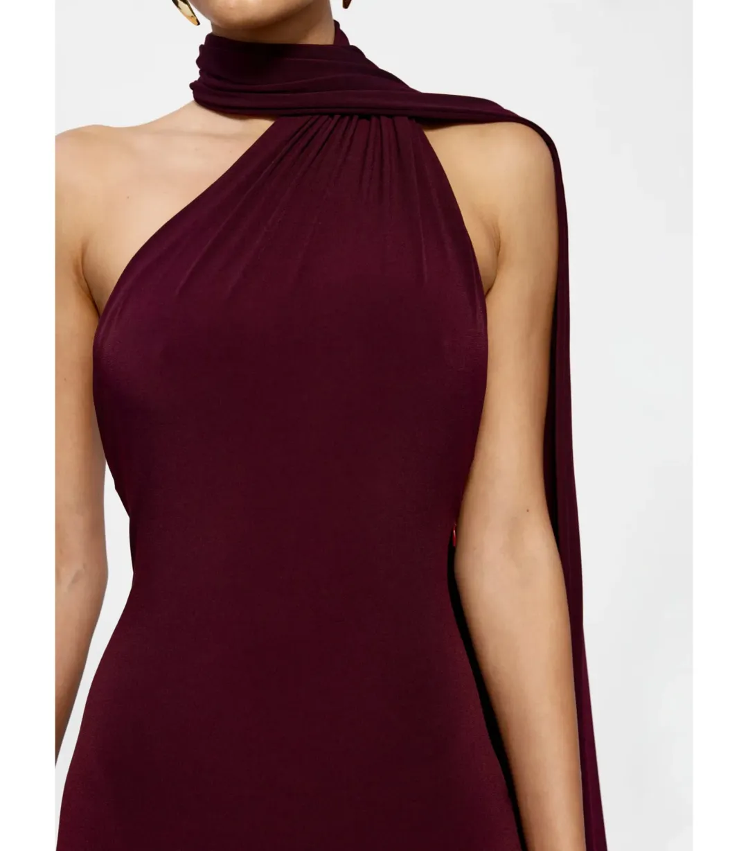 Effie Kats Haven Maxi Dress in Black Cherry Size M / AU 10 for rent on The Volte - main image