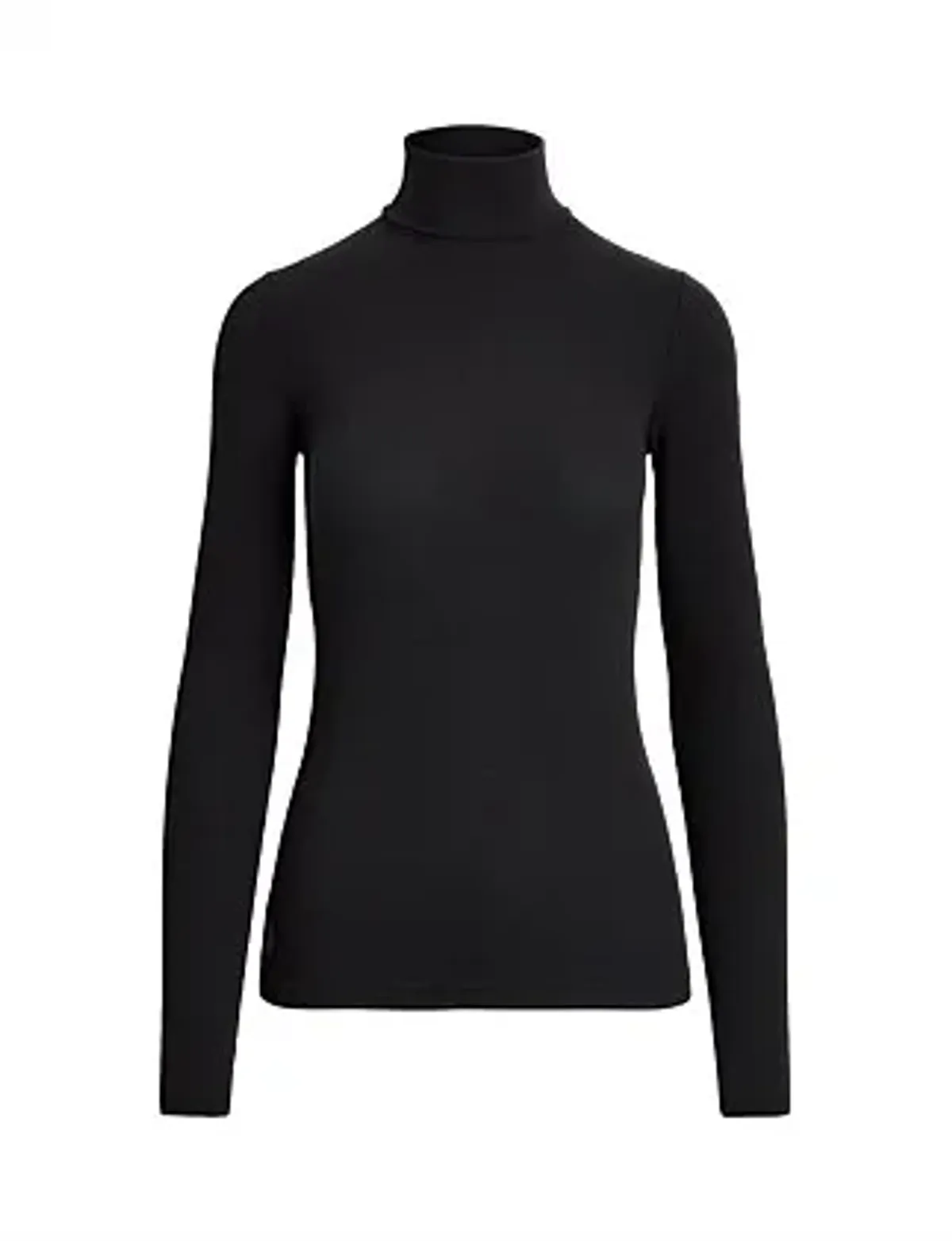 Ralph Lauren Stretch Ribbed Turtleneck Size 4/XS - Image 3