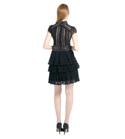 Thurley Tropic Of Capricorn Dress Black in Size 8 for rent on The Volte - image 2