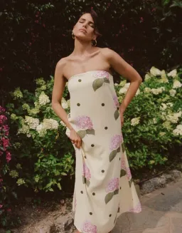 Palm Noosa Alessia Midi Dress Portofino Polka Dot Print Size 10 for rent on The Volte - image 4