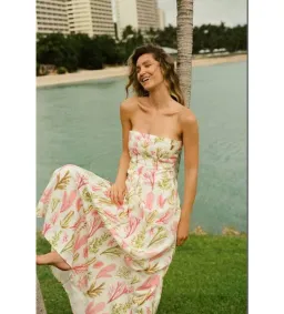 Palm Noosa Primrose Maxi Dress Floral Size 12 for rent on The Volte - image 3