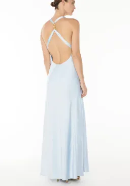 Manning Cartell Charmed Cowl Slip Maxi Dress Dove Blue Size 10 for rent on The Volte - image 6