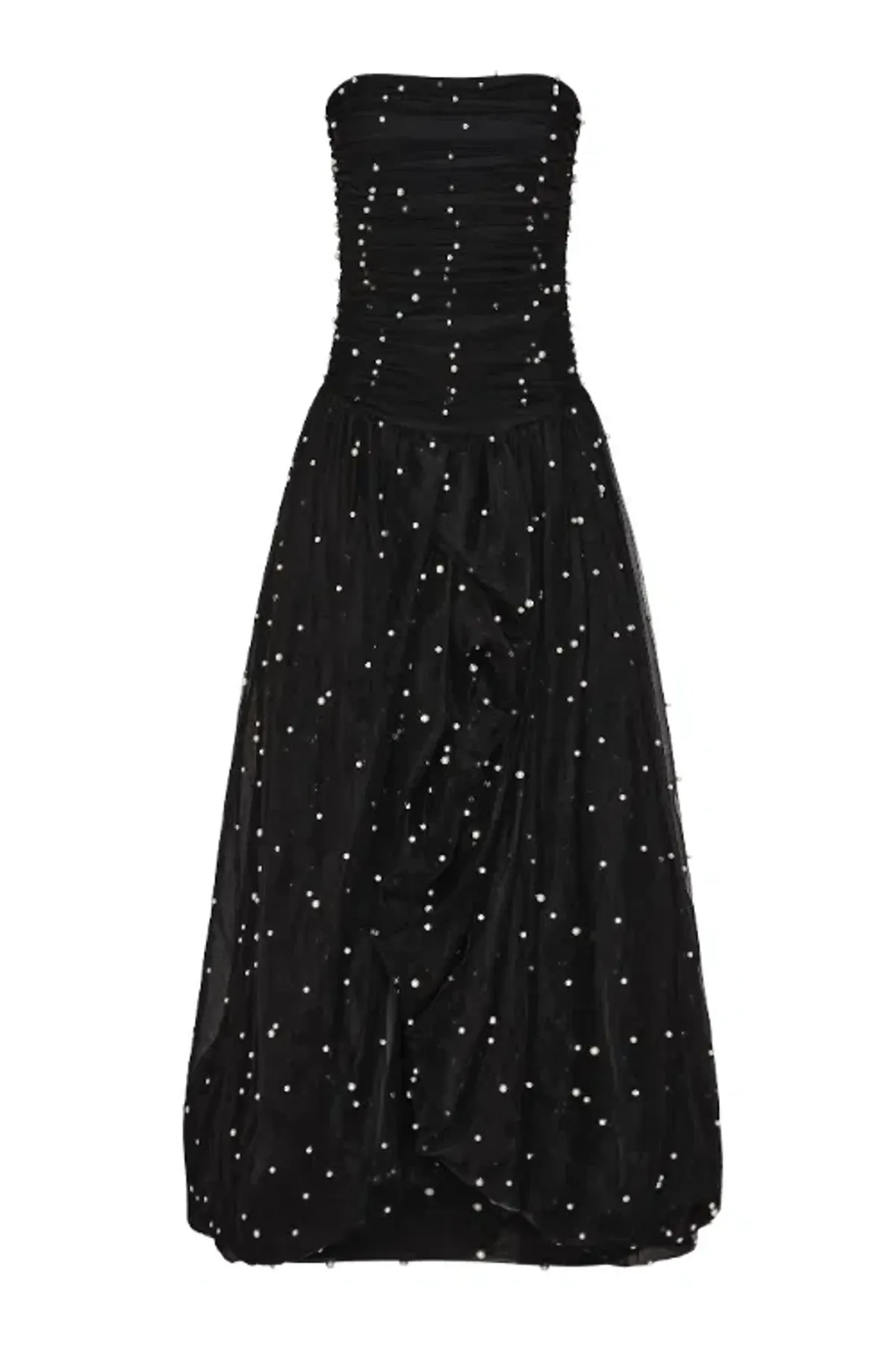 Aje Juniper Gown Black Size 8 - Image 8
