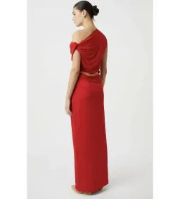 Camilla and Marc Annalise Maxi Dress in Scarlet Size 10 for rent on The Volte - image 3
