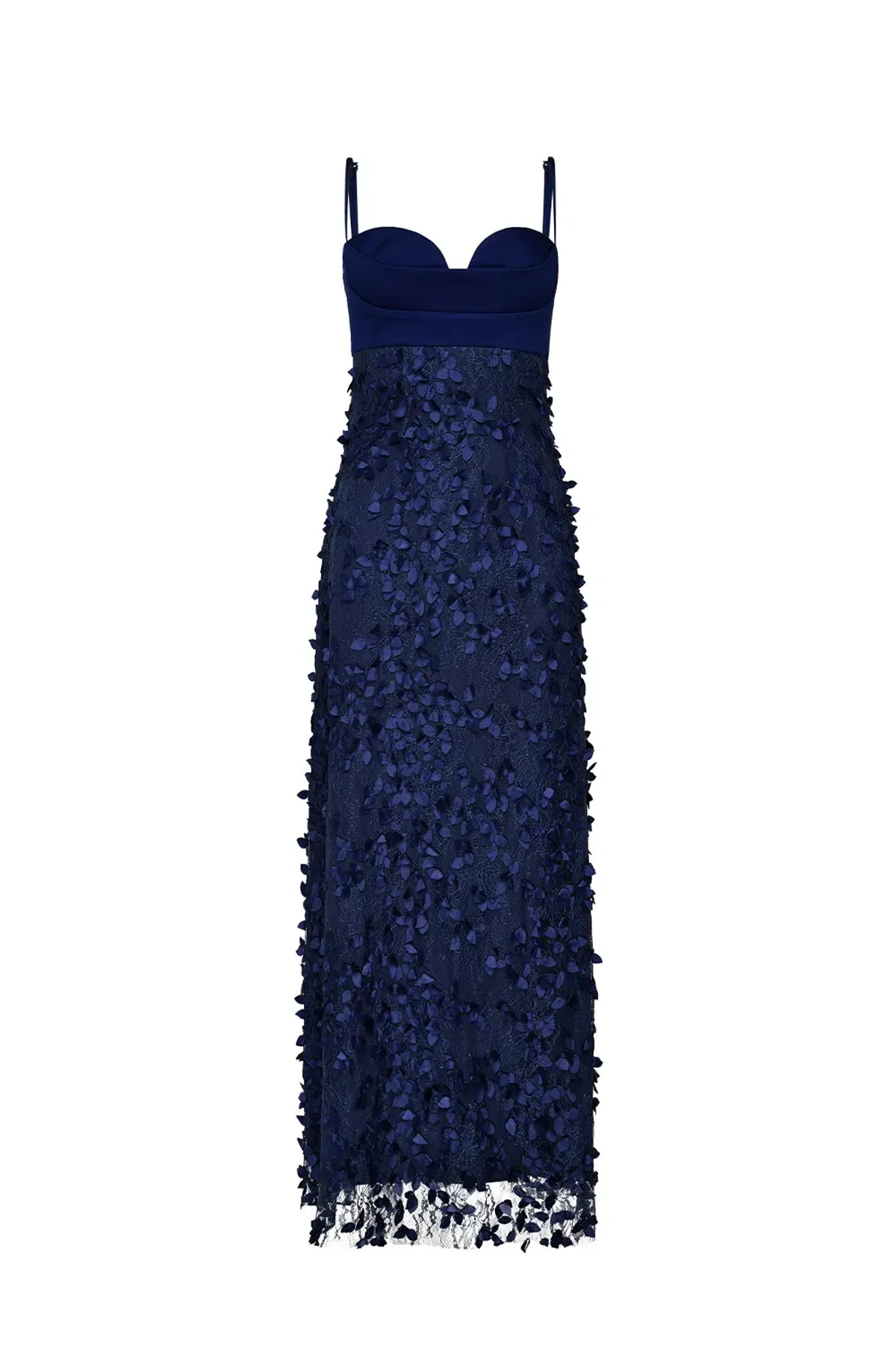 Manning Cartell Enchantment Slip Maxi Dress Navy Blue Size 8 - Image 4