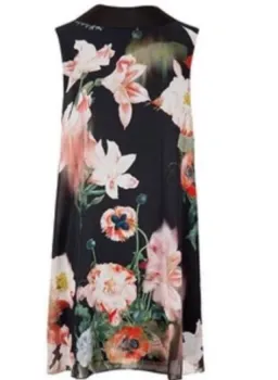 Ted Baker Georgah Opulent Bloom Floral Mini Dress Size 8 for rent on The Volte - image 3