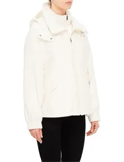 Yves Solomon Technical Fabric Cropped Jacket White for rent on The Volte - image 3