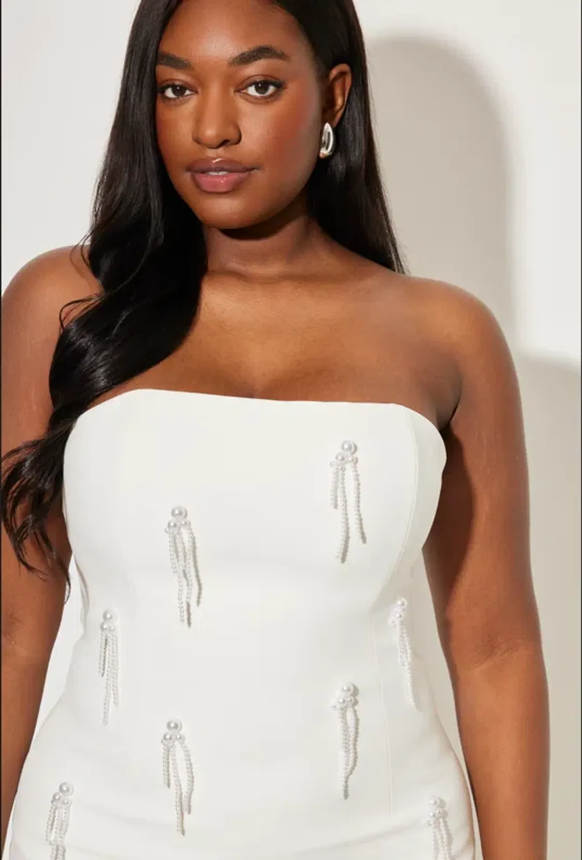 Odd Muse The Ultimate Muse Embellished Midi Dress White Size L / AU 12 - Image 6
